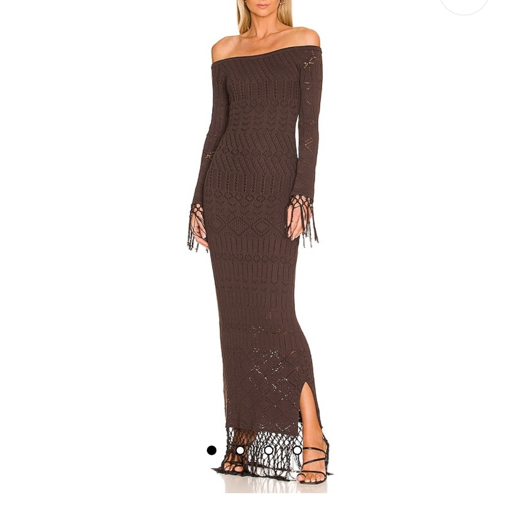x REVOLVE Rose Dress in Chocolate
House of Harlow 1960
